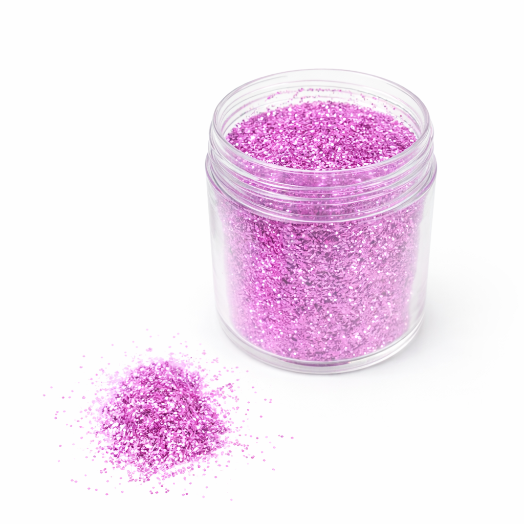 Dekorace na svíčky - glitry