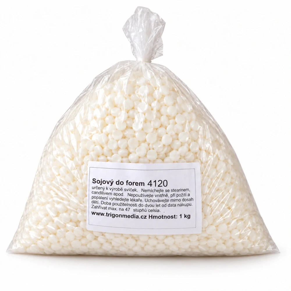 Sojový vosk Kerasoy Pillar 4120 do forem 1 kg