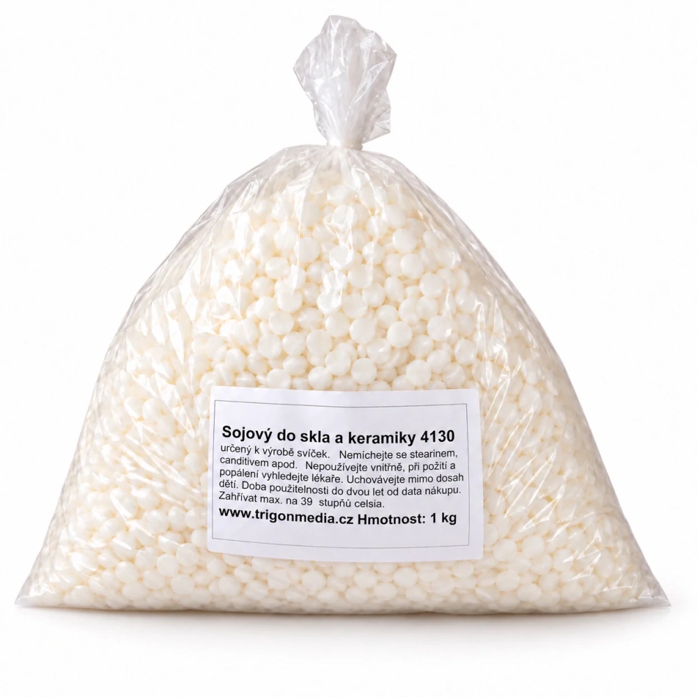 Sojový vosk Kerasoy Container 4130 do skla a keramiky 1kg