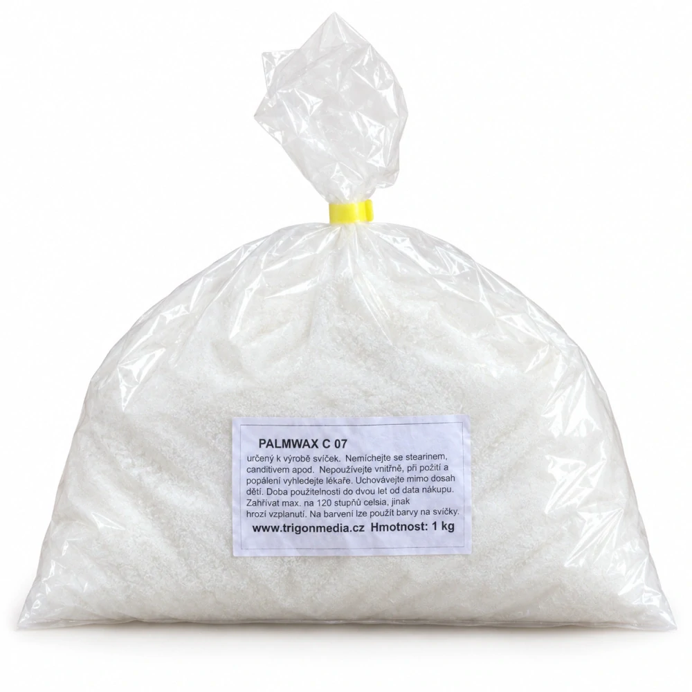Vosk palmový krystalický C07 do forem - 1 Kg