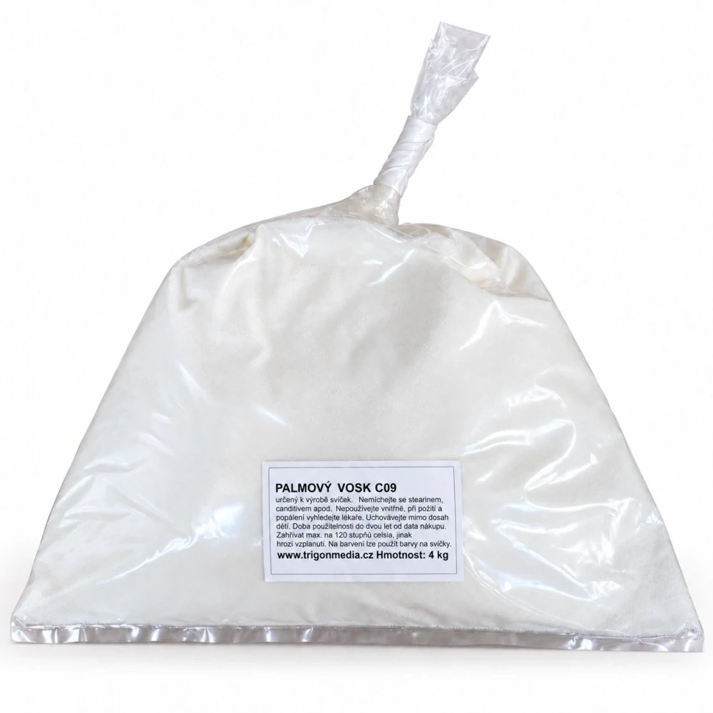 VOSK PALMOVÝ KRYSTALICKÝ C09 do forem 4 Kg