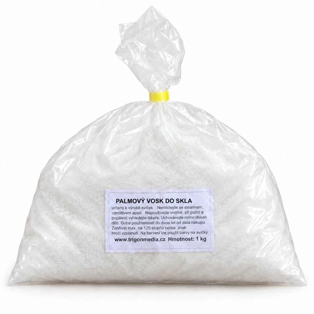 Vosk palmový krystalický do skla - 1 Kg