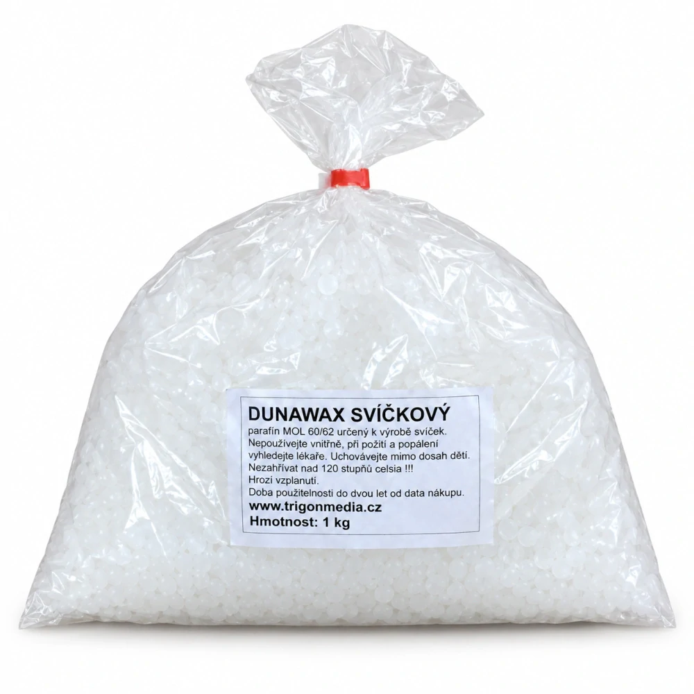 Vosk parafínový DUNAWAX 60/62 1 Kg