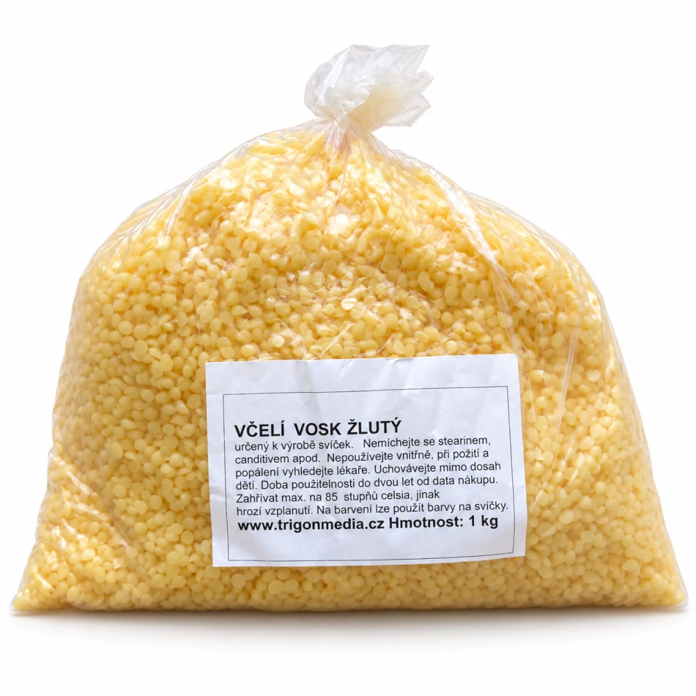 Včelí vosk ŽLUTÝ 1 Kg