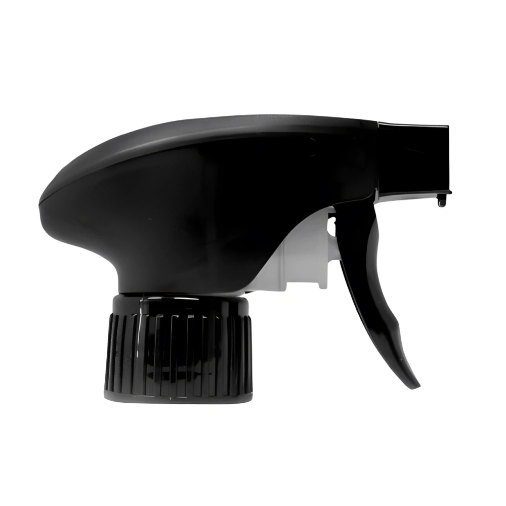 Plastový černý pistolový rozprašovač se závitem 28/410 /Luna , Tera/