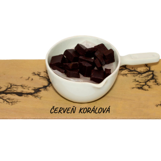 Solventní červeň korálová barva na výrobu mýdla a svíček 10 g