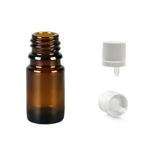 Skleněná lékovka s kapajícím uzávěrem Luna 15 ml