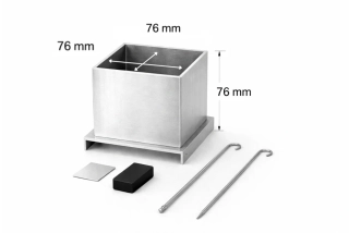 Hliníková forma 76x76x76mm