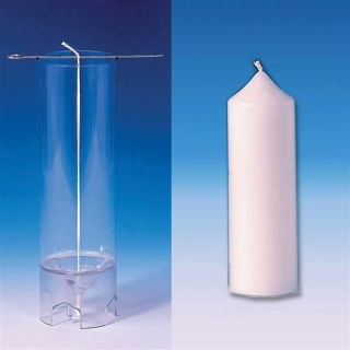 140 - Polykarbonátová forma Válec se špičkou pr. 50 mm / výška 140 mm