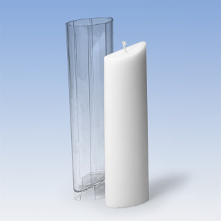 148- Polykarbonátová forma Oválný půdorys