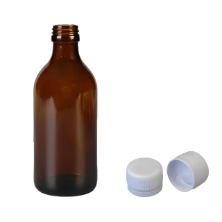 Skleněná lékovka s kapajícím uzávěrem Luna 250 ml