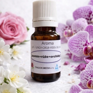Vonný olej Jasmín, Růže, Orchidej - 10 ml