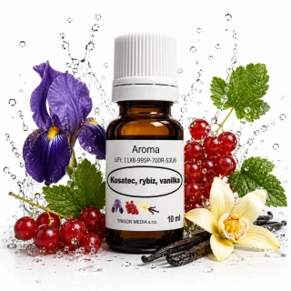 Vonný olej Kosatec, rybíz, vanilka 10 ml